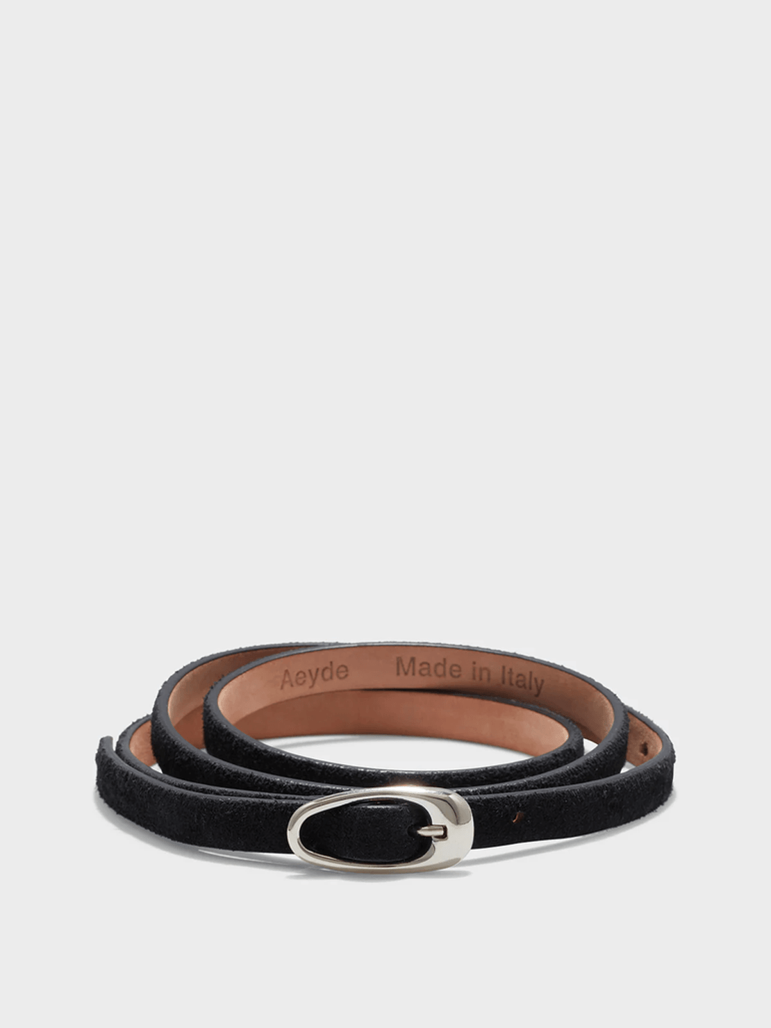 Aeyde Elby Suede Belt