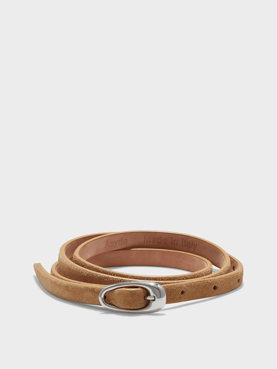 Aeyde Elby Suede Belt