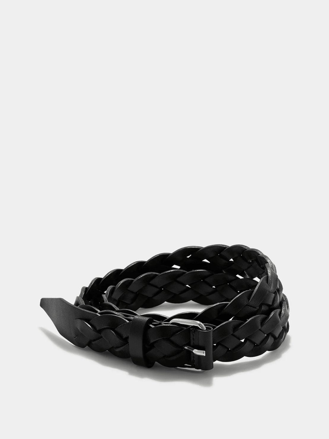 Aeyde Knox Woven Leather Belt