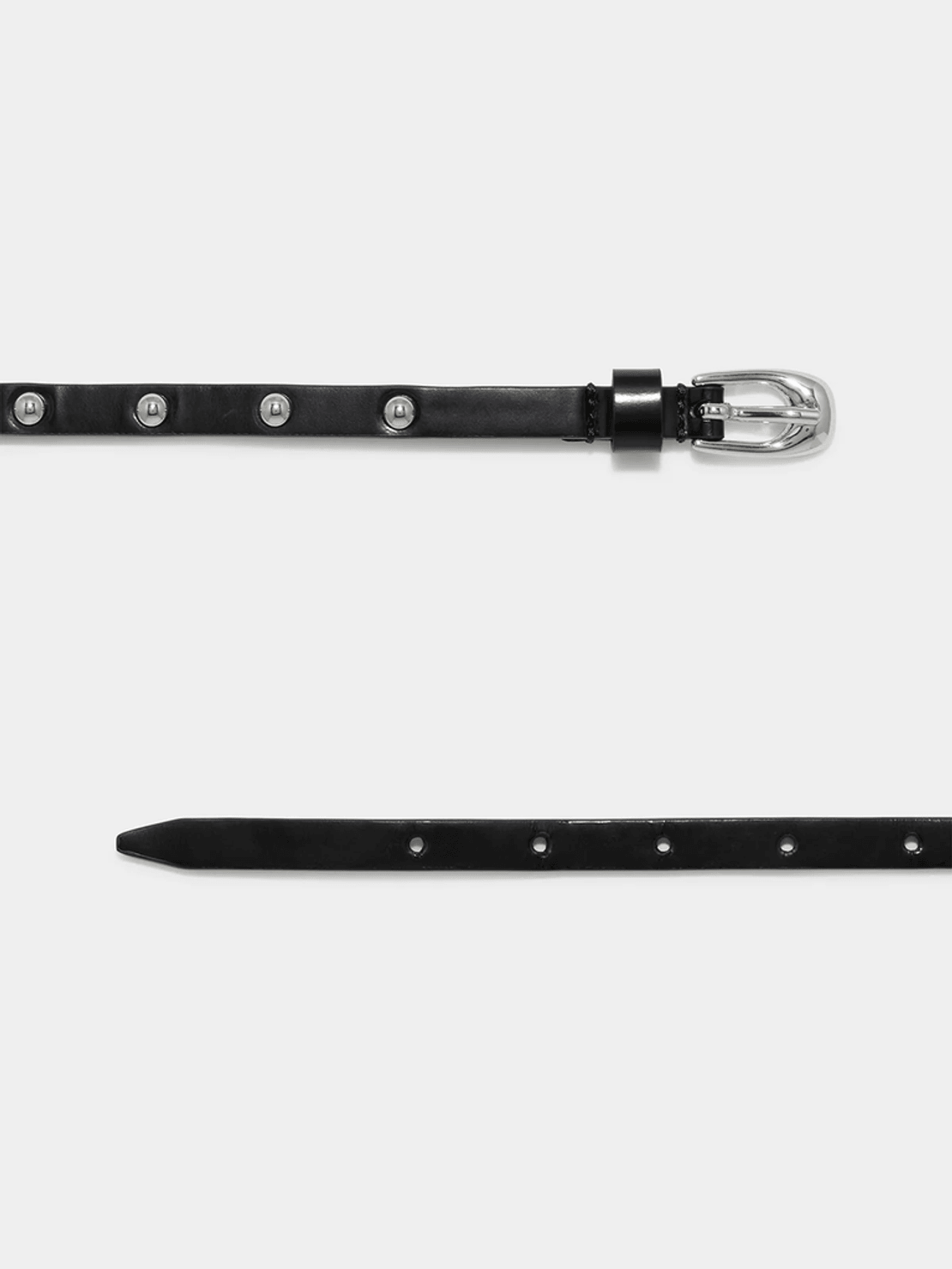 Aeyde Liam Studded Leather Belt