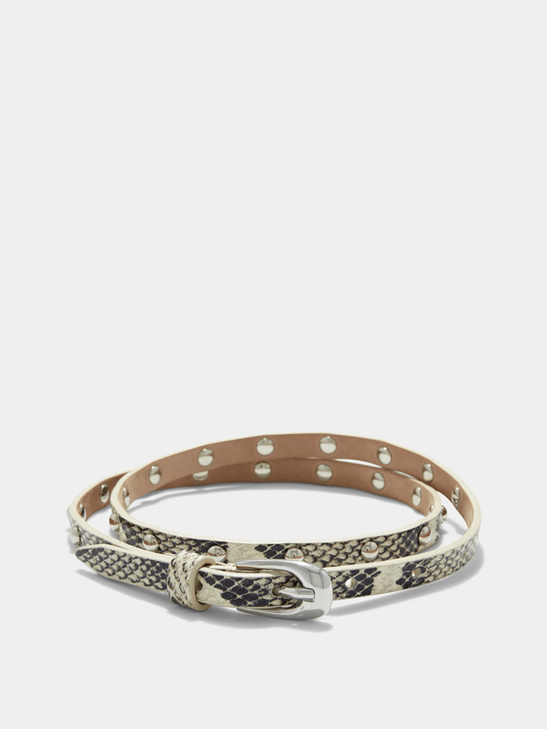Aeyde Liam Studded Leather Belt