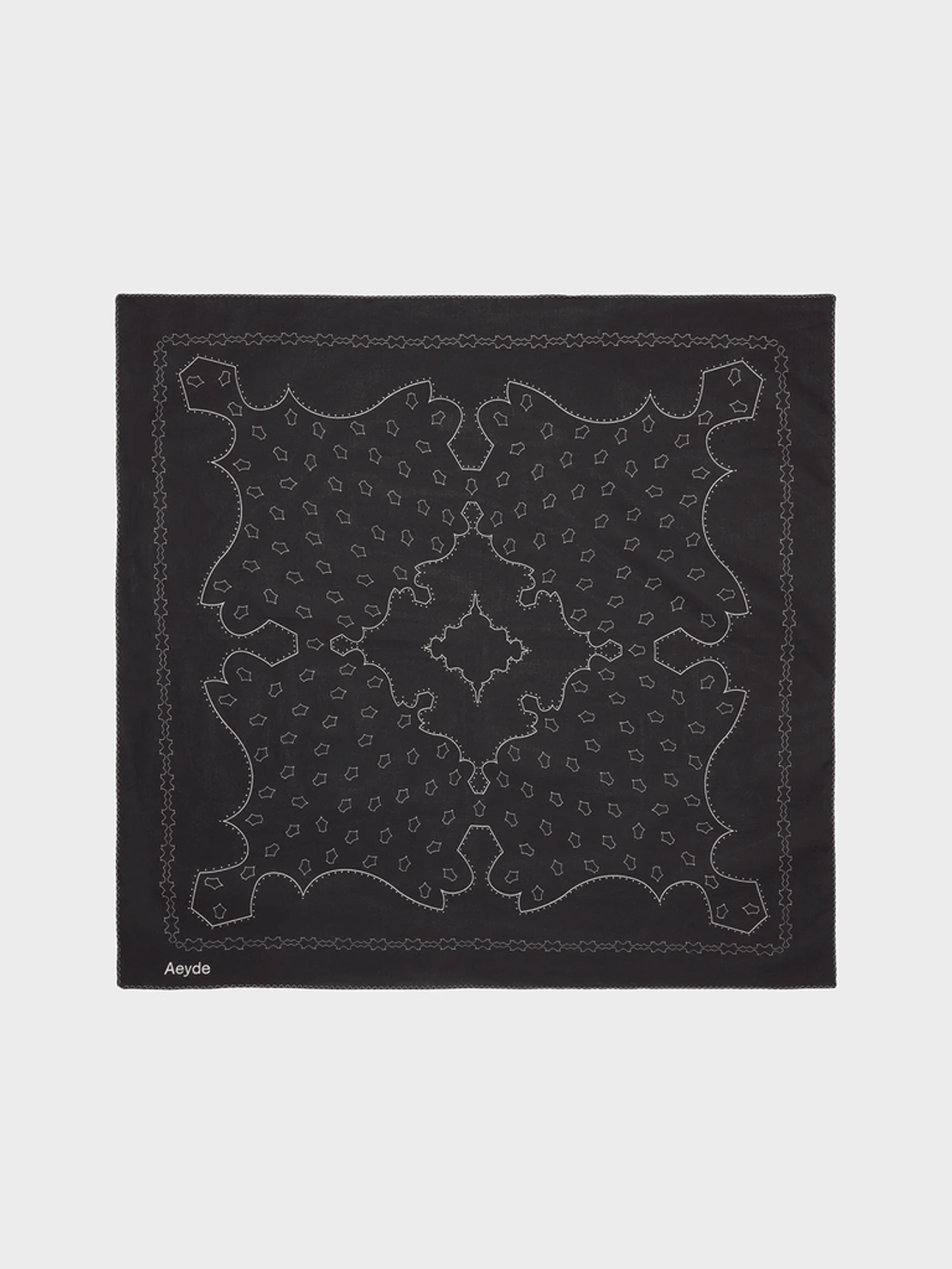 Aeyde Dakota Printed Cotton Scarf