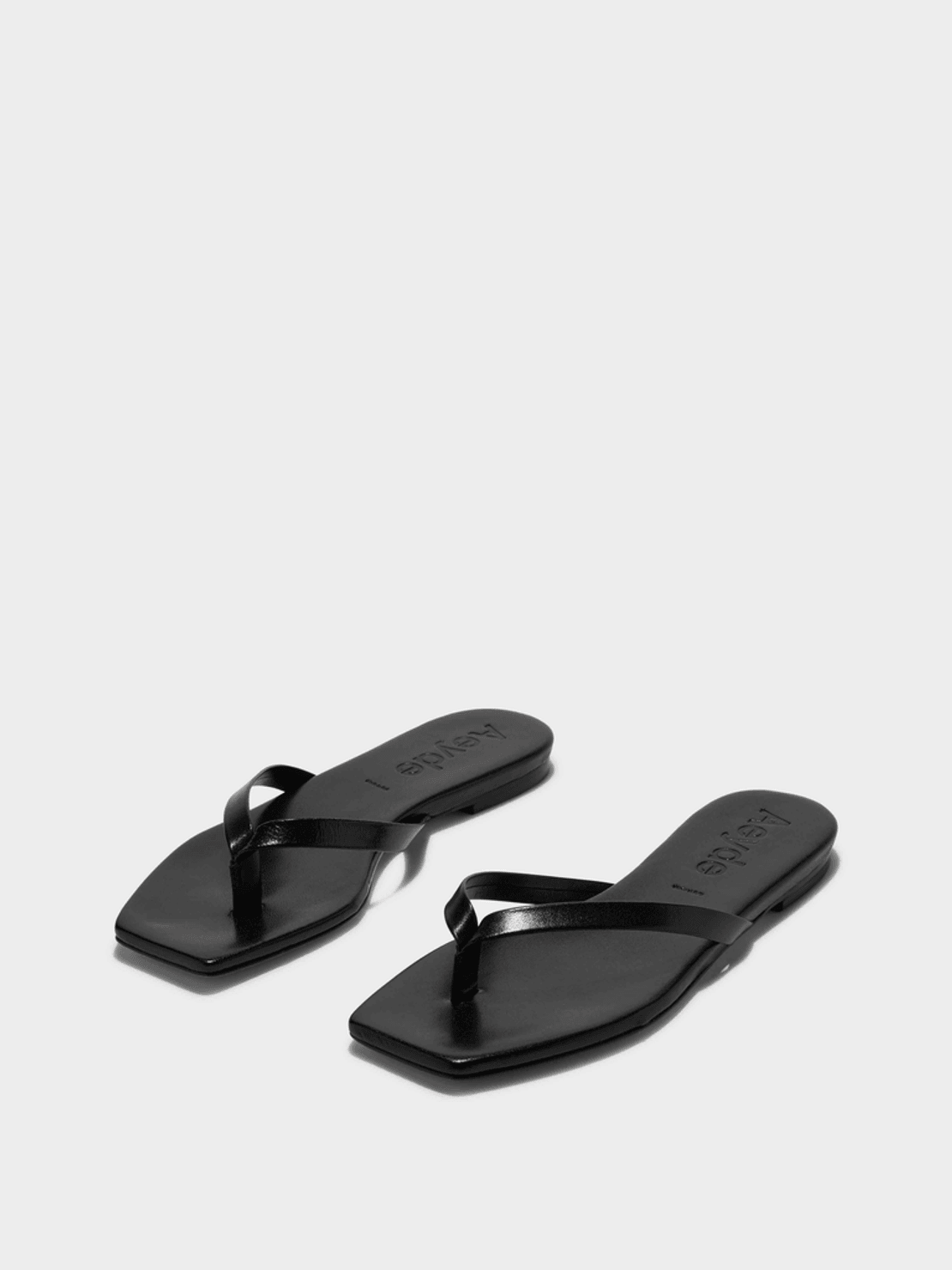 Aeyde Renee Leather Thong Sandals