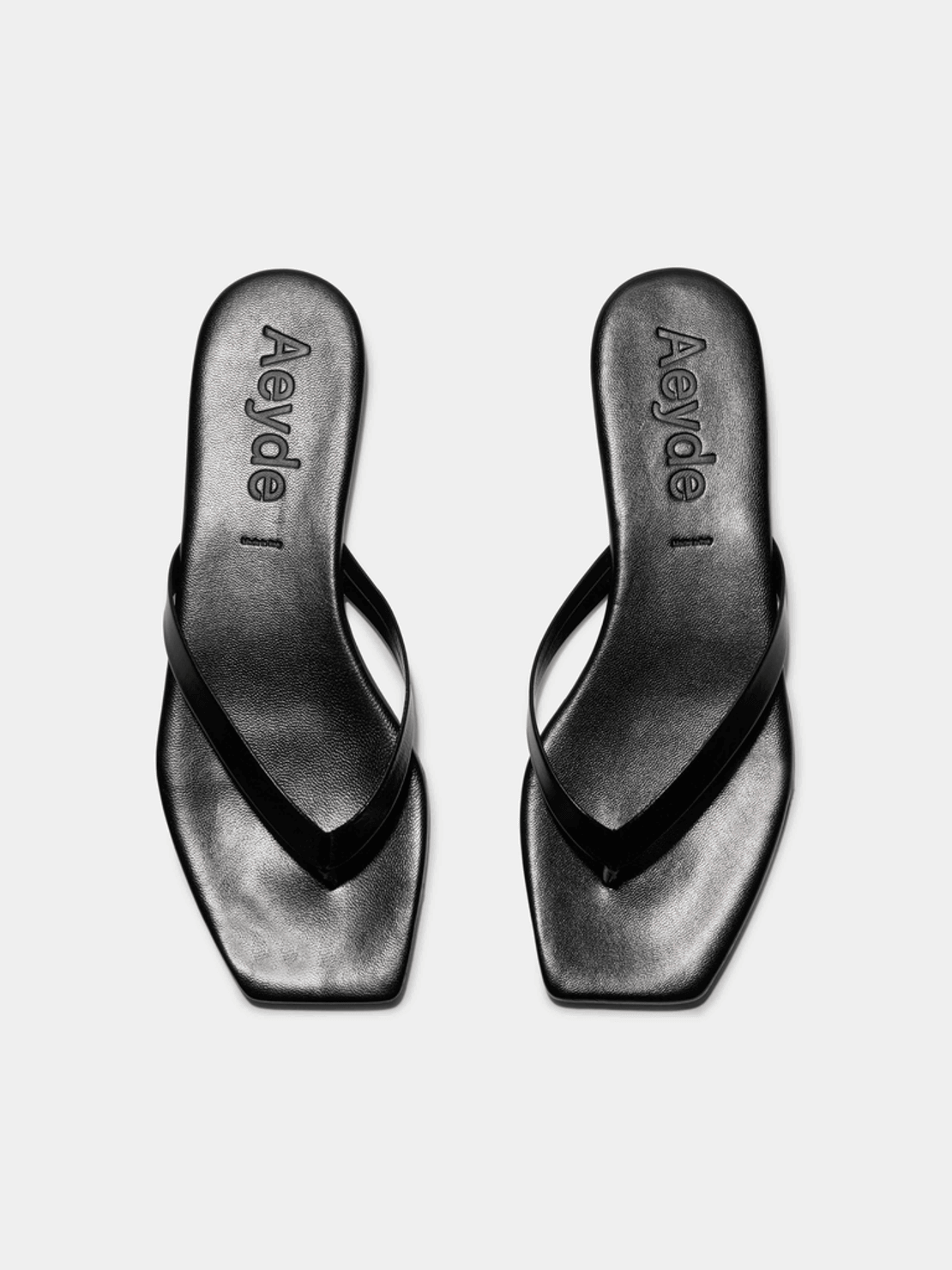 Aeyde Renee Leather Thong Sandals