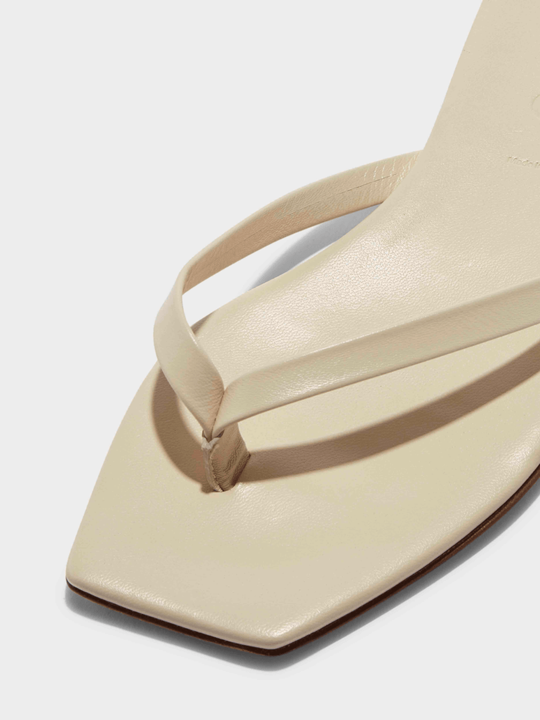 Aeyde Renee Leather Thong Sandals