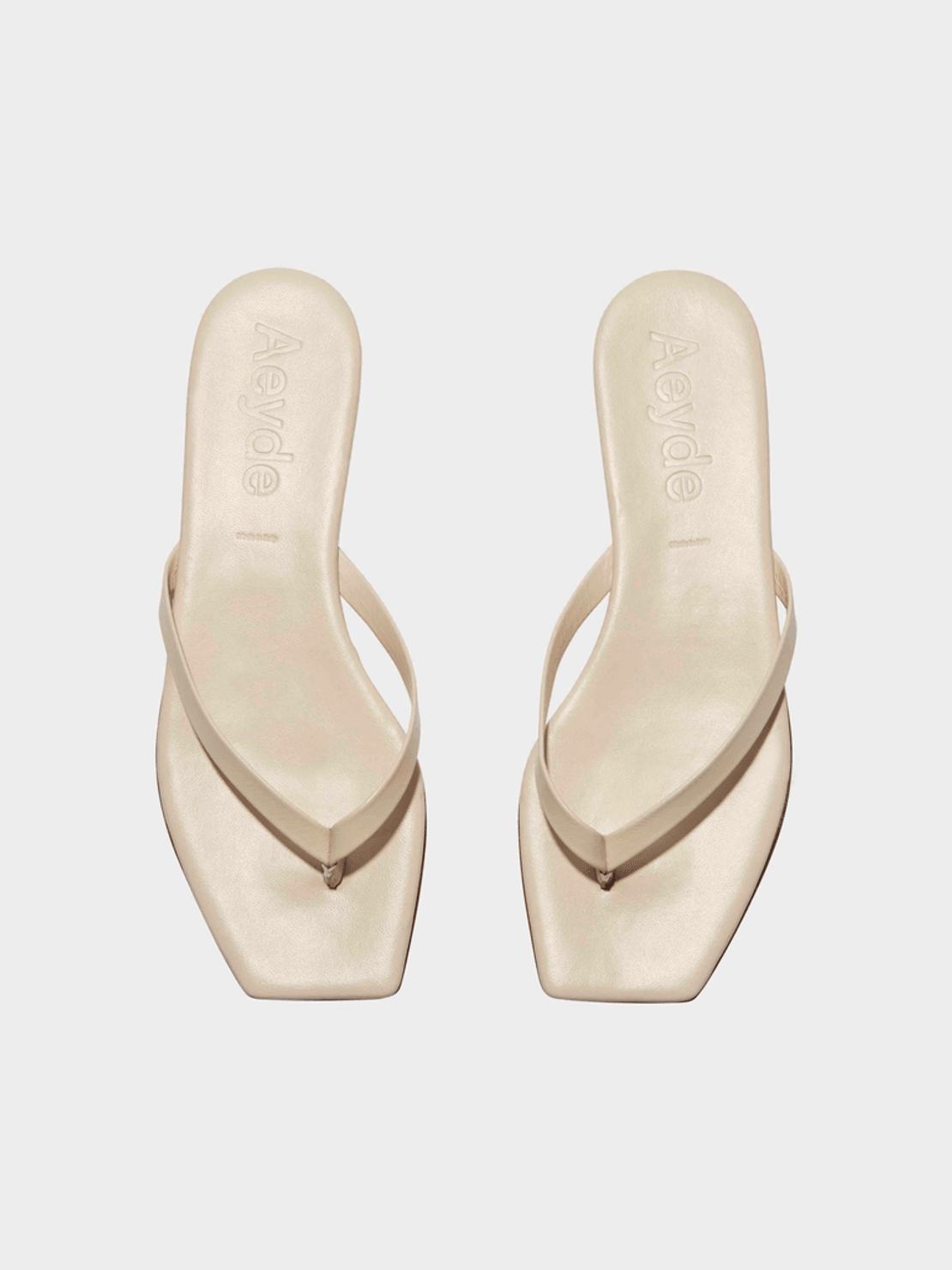 Aeyde Renee Leather Thong Sandals