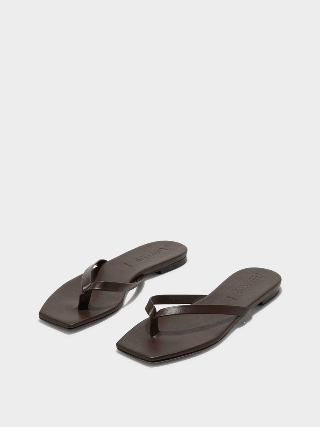 Aeyde Renee Leather Thong Sandals