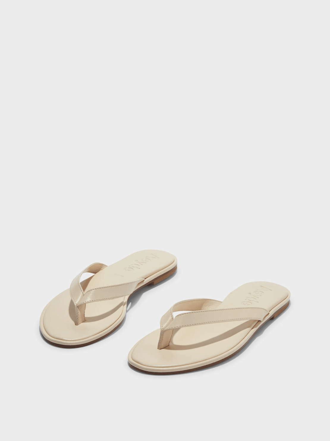 Aeyde Melody Leather Thong Sandal