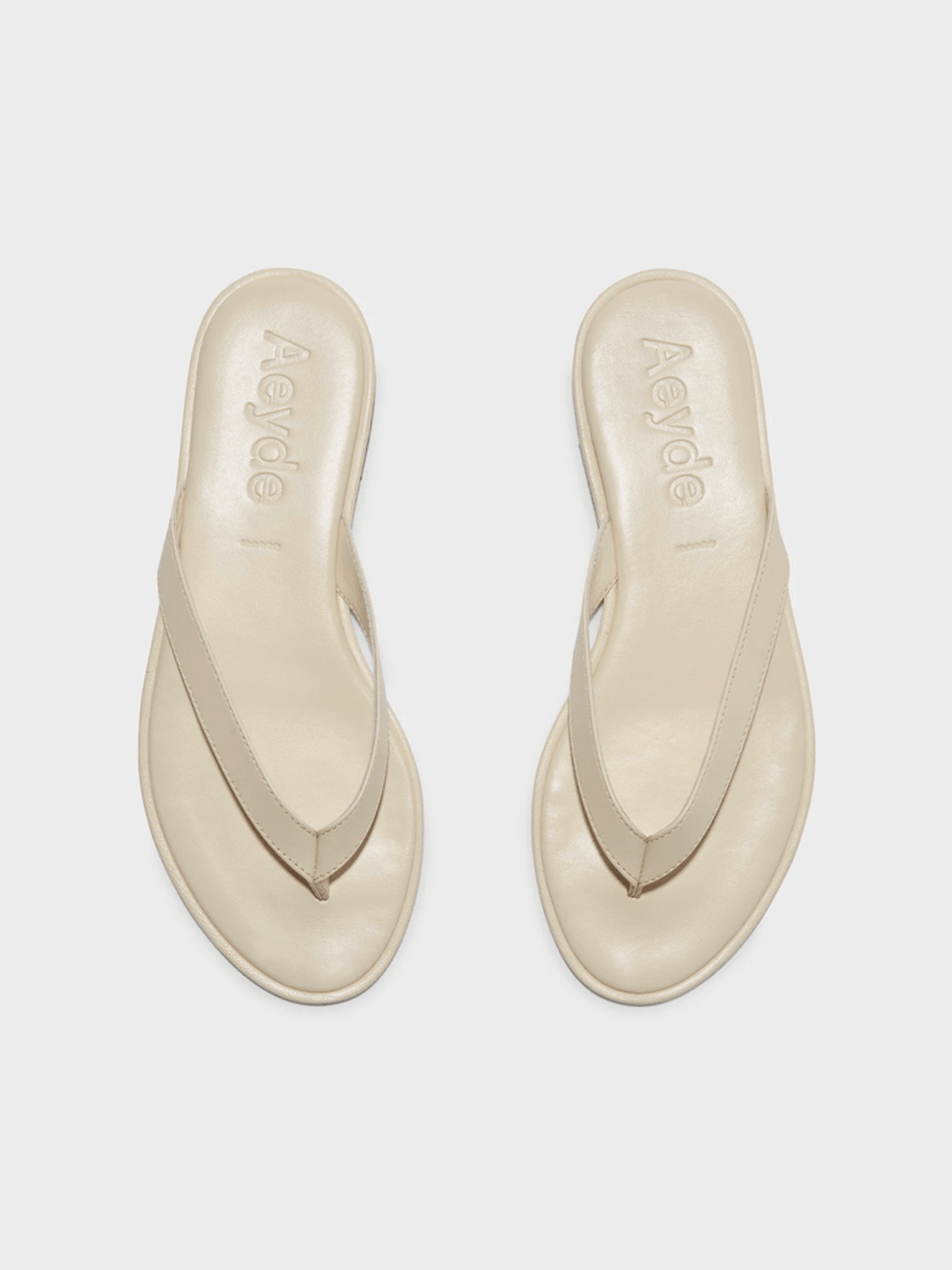 Aeyde Melody Leather Thong Sandal