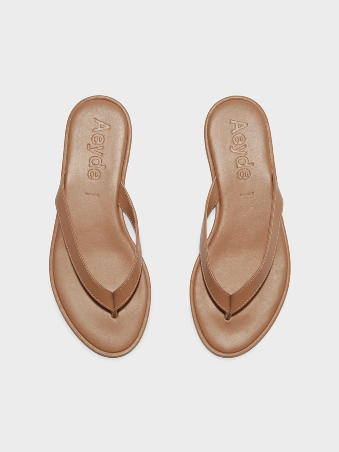 Aeyde Melody Leather Thong Sandal