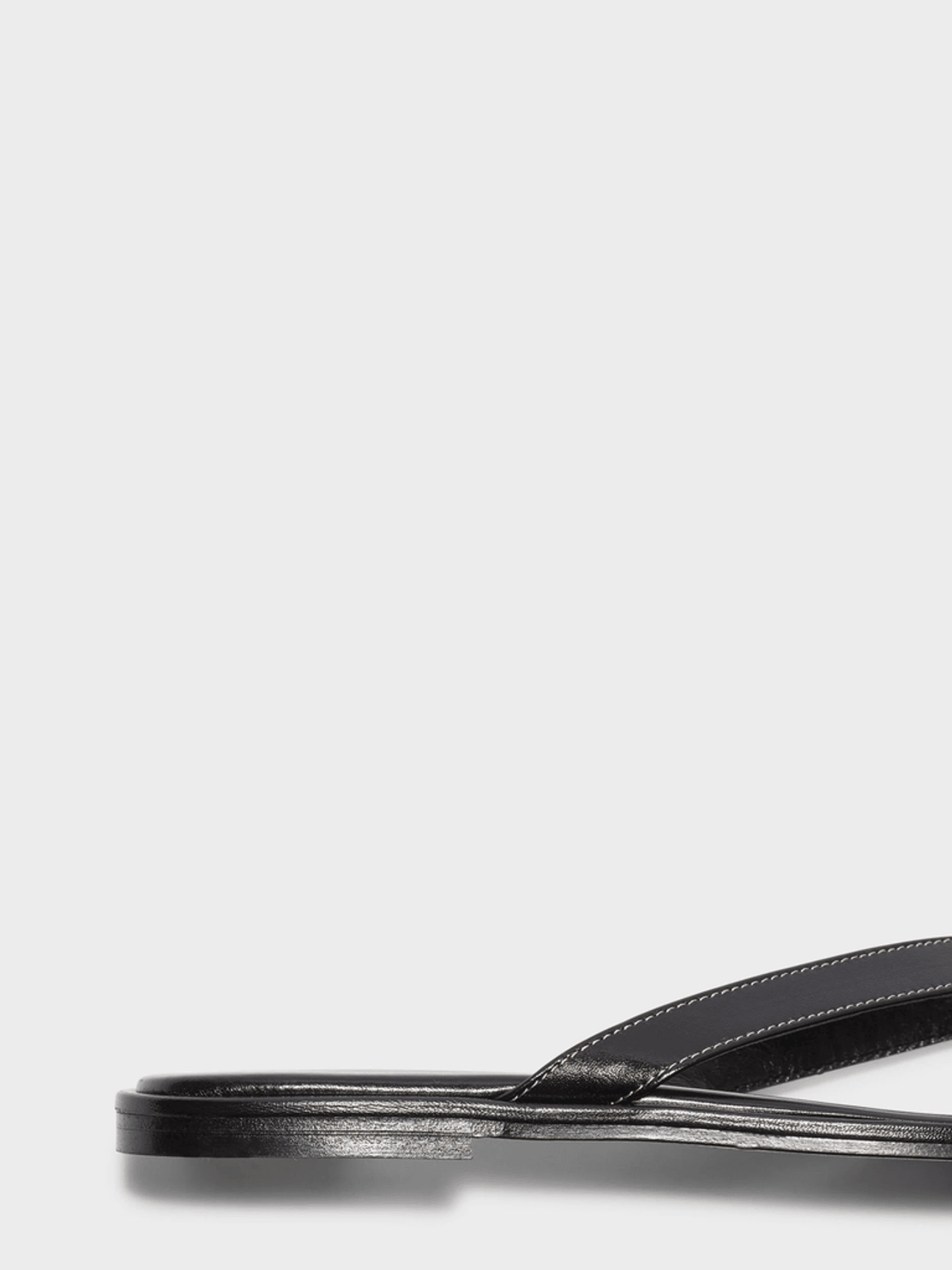 Aeyde Melody Leather Thong Sandal