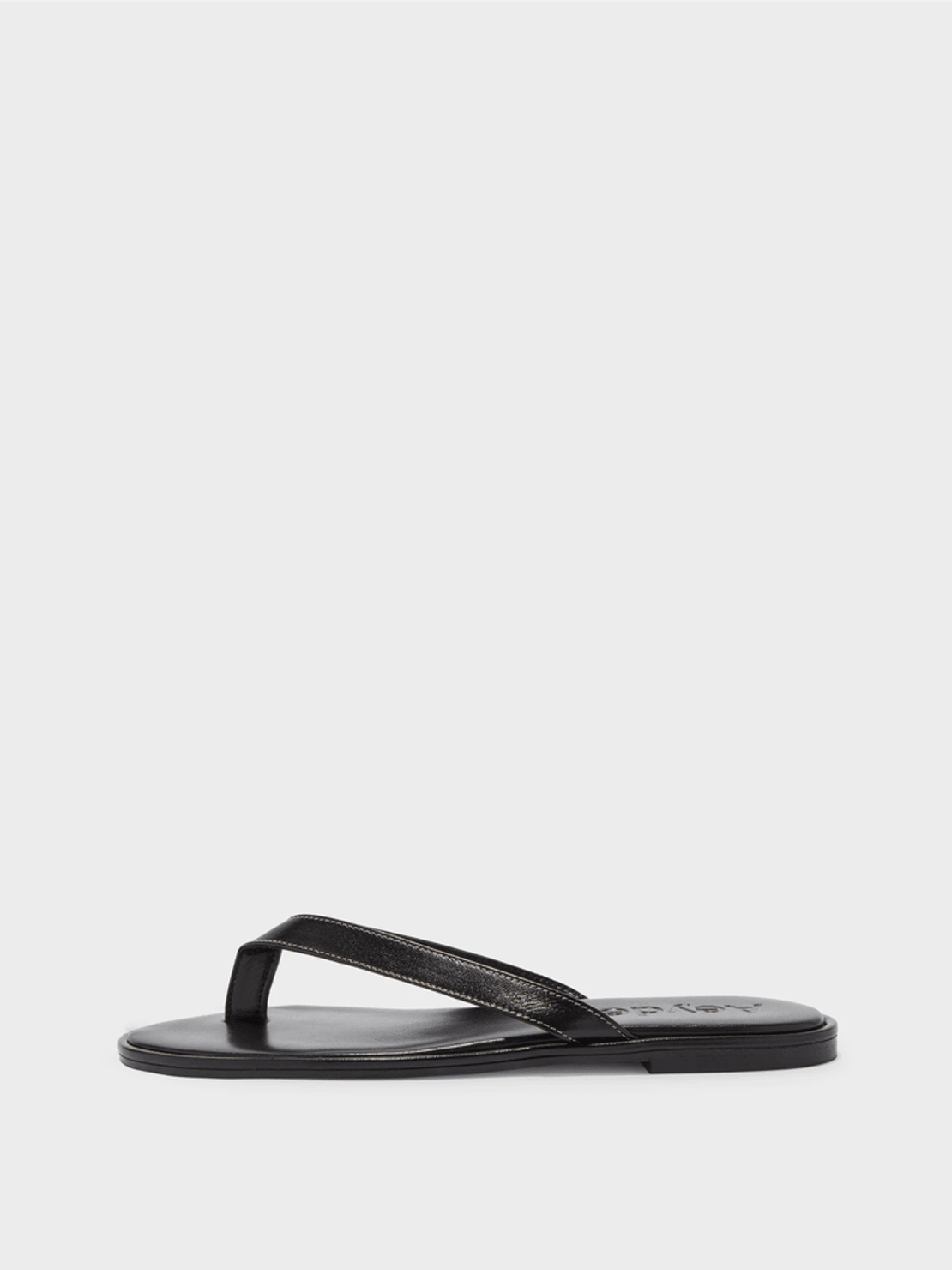Aeyde Melody Leather Thong Sandal