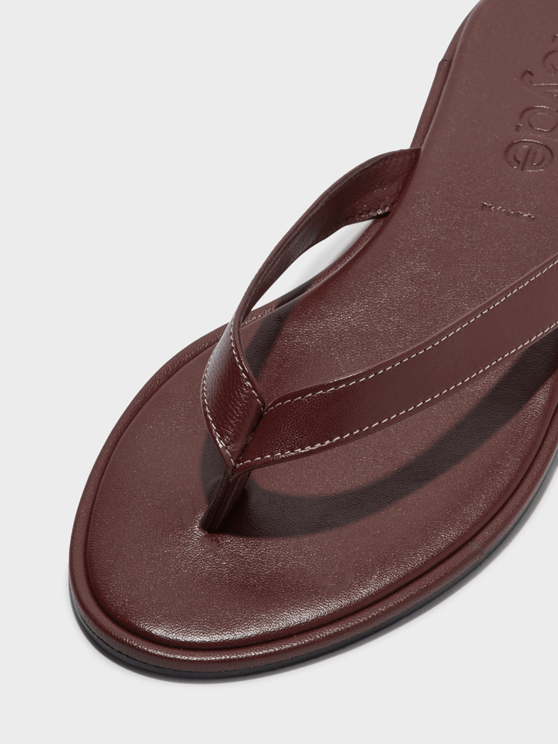 Aeyde Melody Leather Thong Sandal