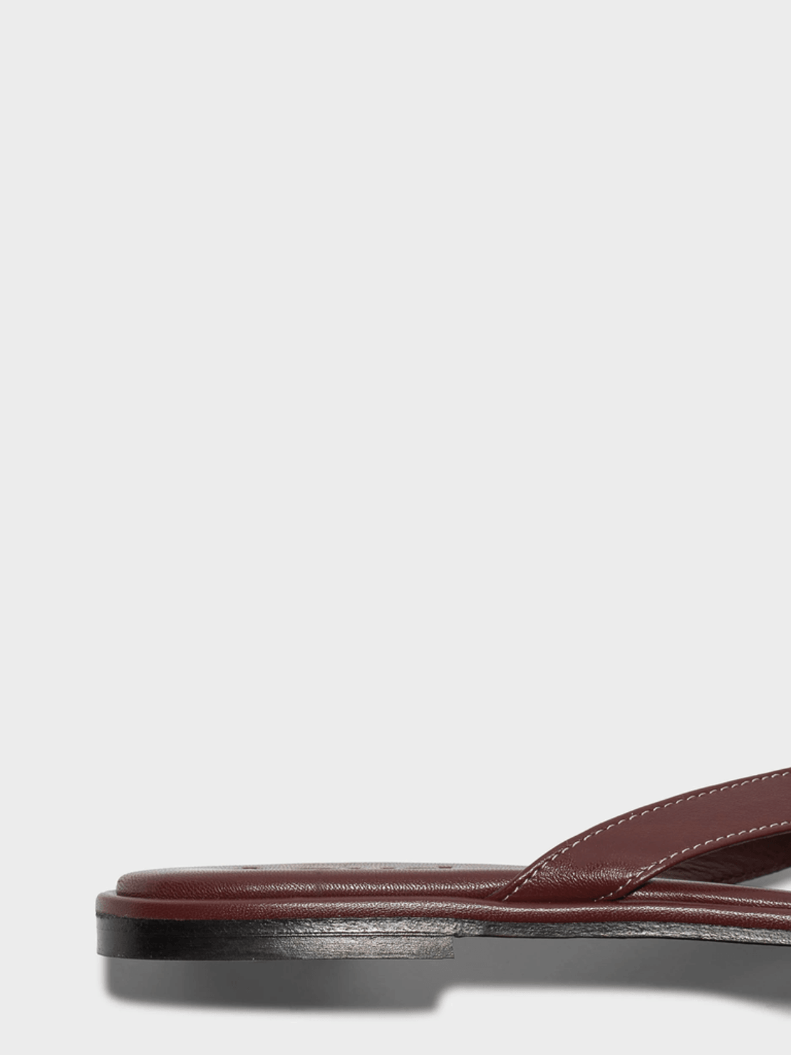 Aeyde Melody Leather Thong Sandal