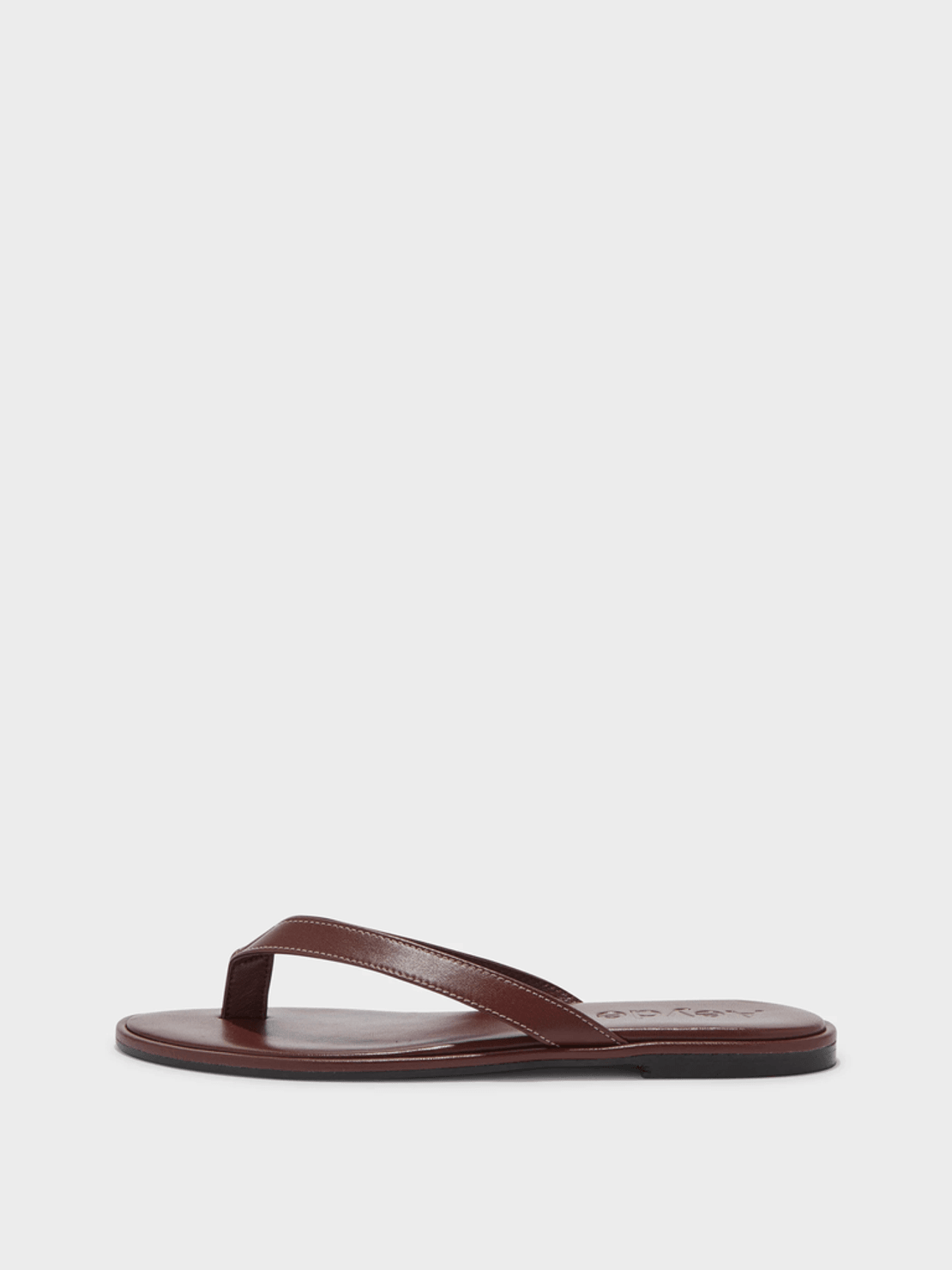 Aeyde Melody Leather Thong Sandal
