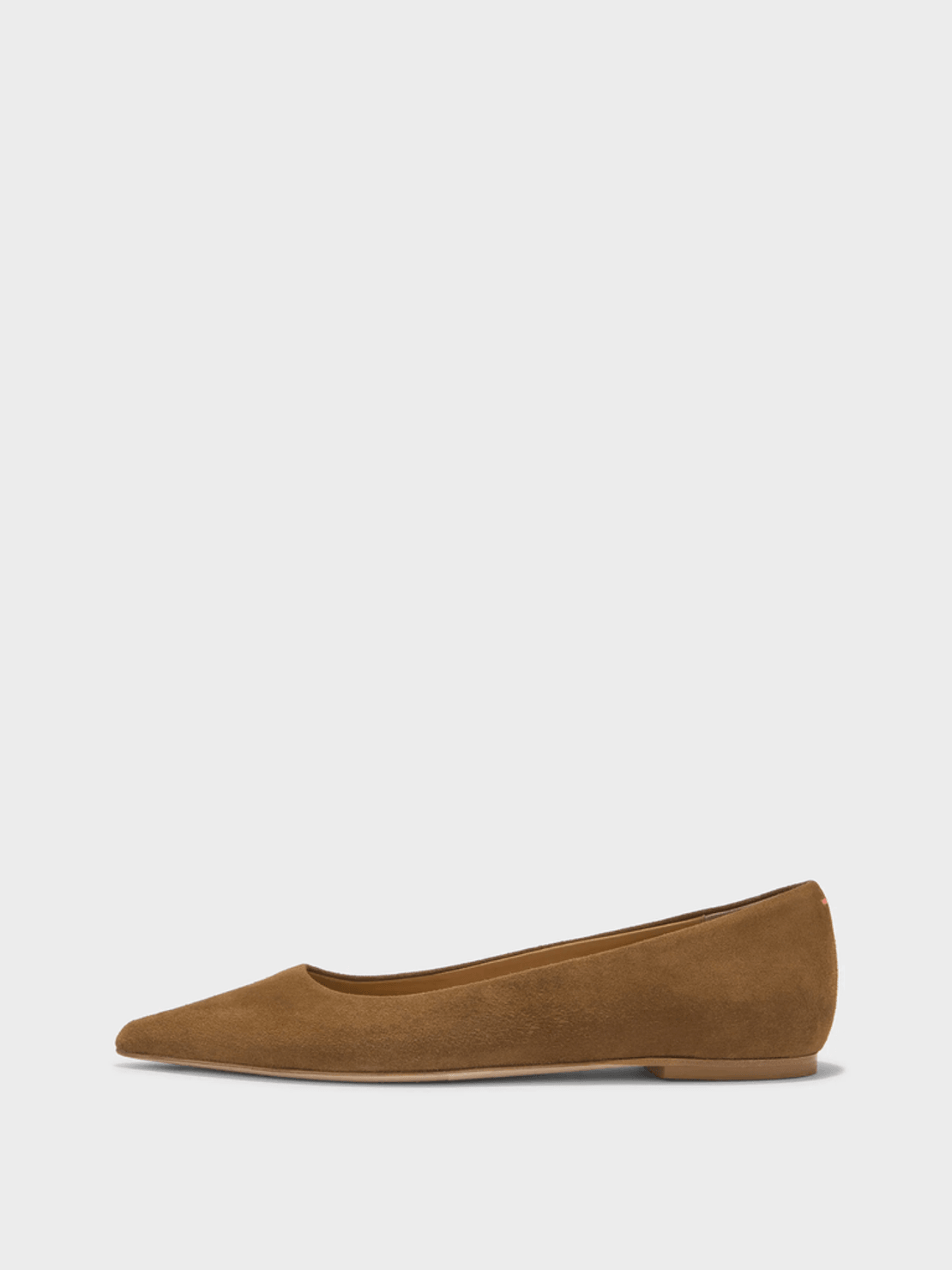 Aeyde Cassy Pointed-Toe Suede Flats