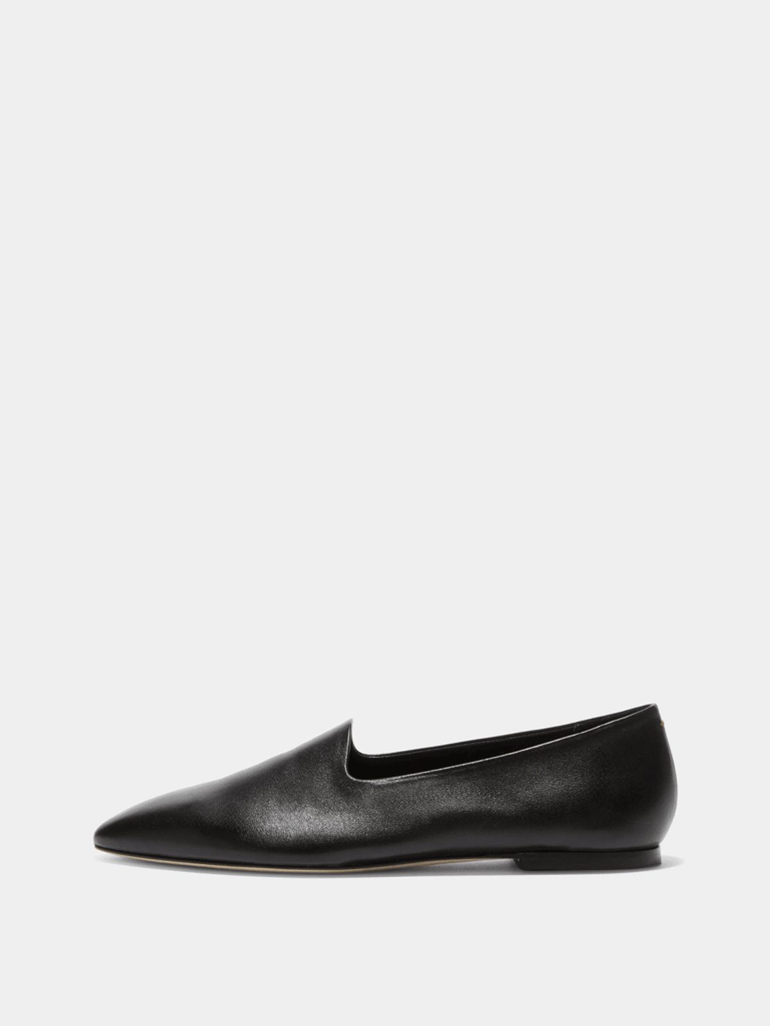 Aeyde Vanna Almond-Toe Loafers