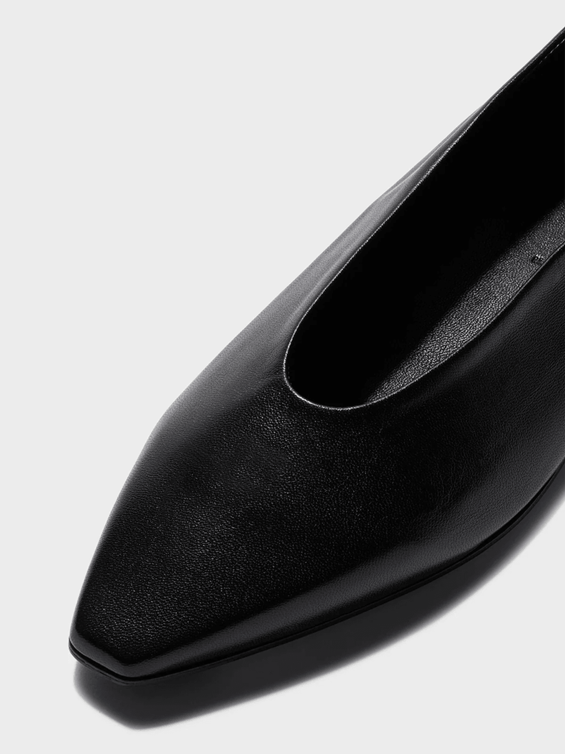 Aeyde Betty Square-Toe Ballet Flats