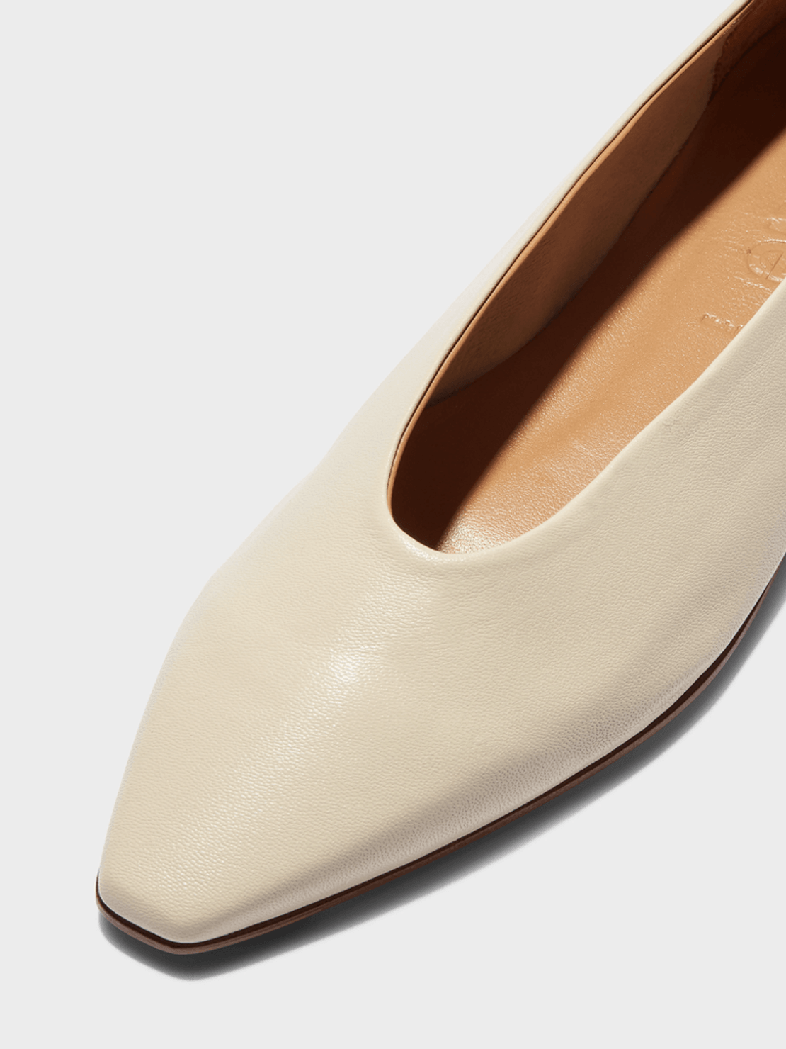 Aeyde Betty Square-Toe Ballet Flats