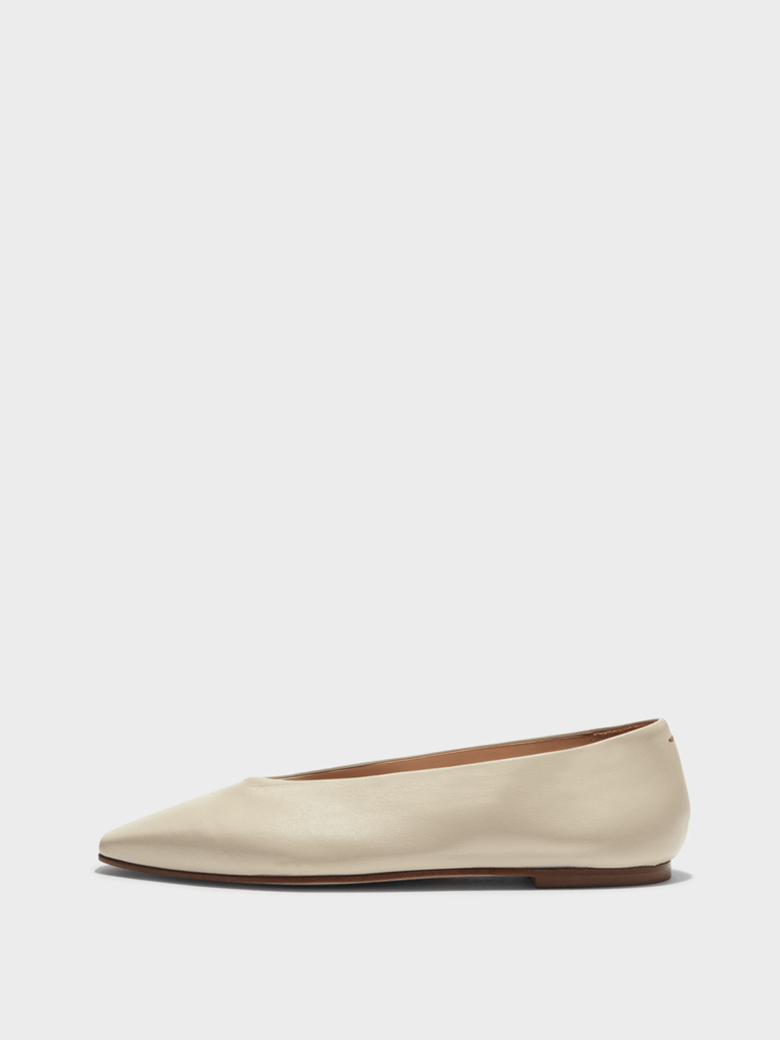 Aeyde Betty Square-Toe Ballet Flats
