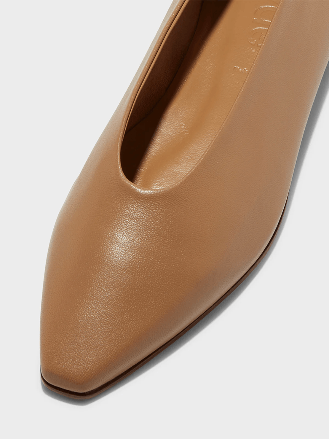 Aeyde Betty Square-Toe Ballet Flats