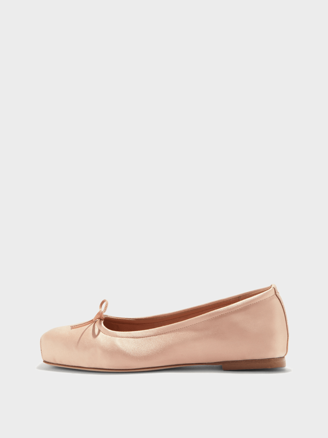 Aeyde Gabriella Satin Ballet Flats