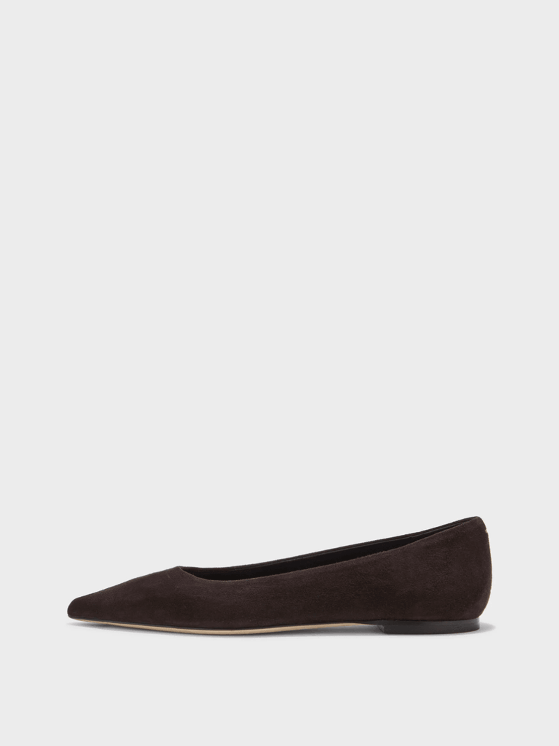 Aeyde Cassy Pointed-Toe Suede Flats