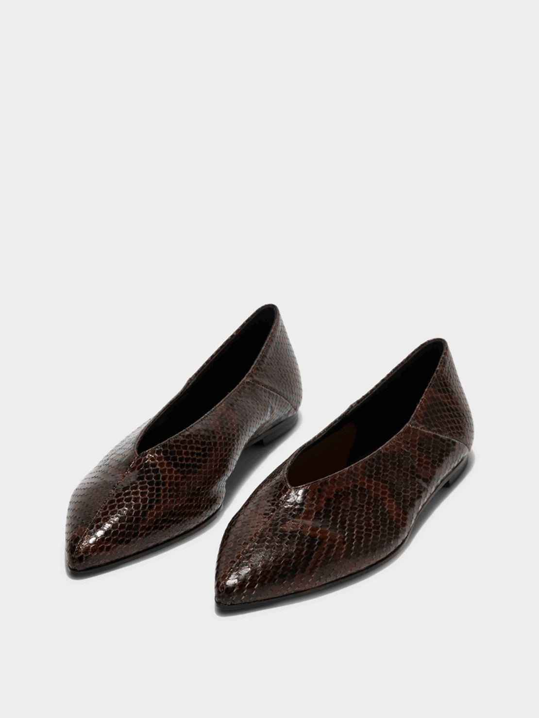 Aeyde Moa Pointed-Toe Flats