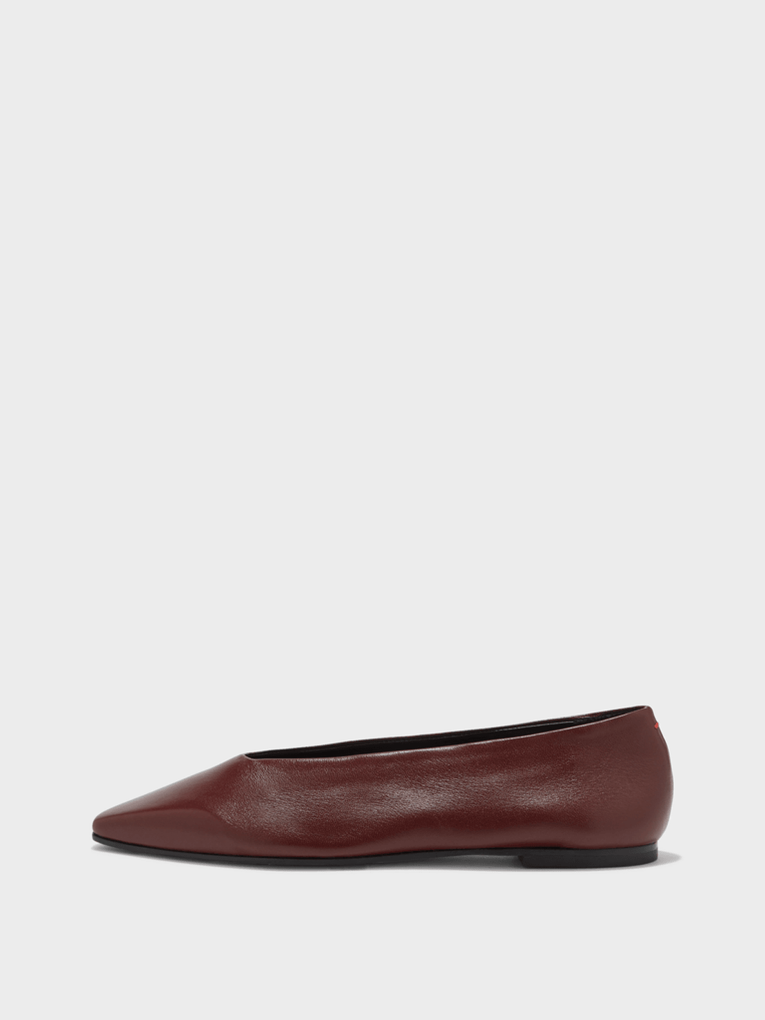 Aeyde Betty Square-Toe Ballet Flats
