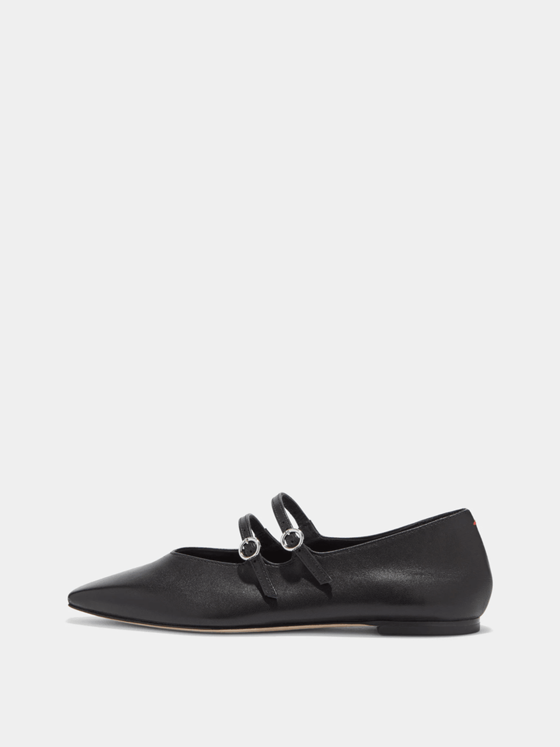 Aeyde Franny Double-Strap Flats