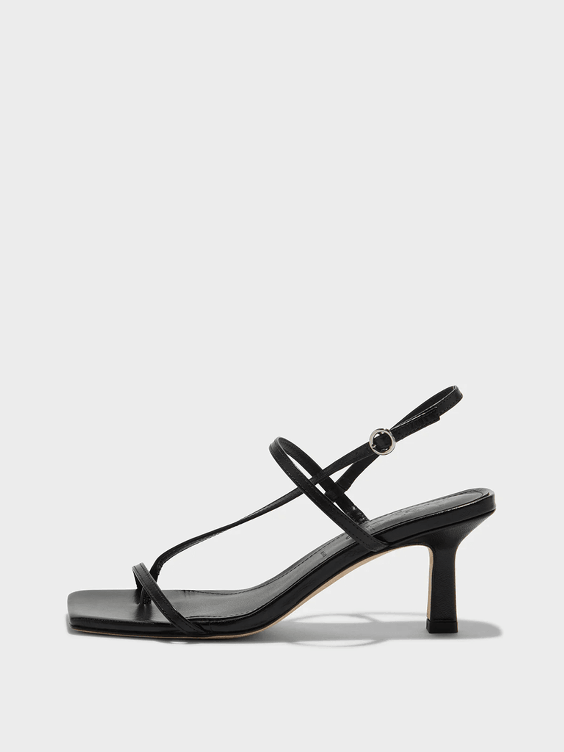 Aeyde Elise Leather Toe-Post Sandals