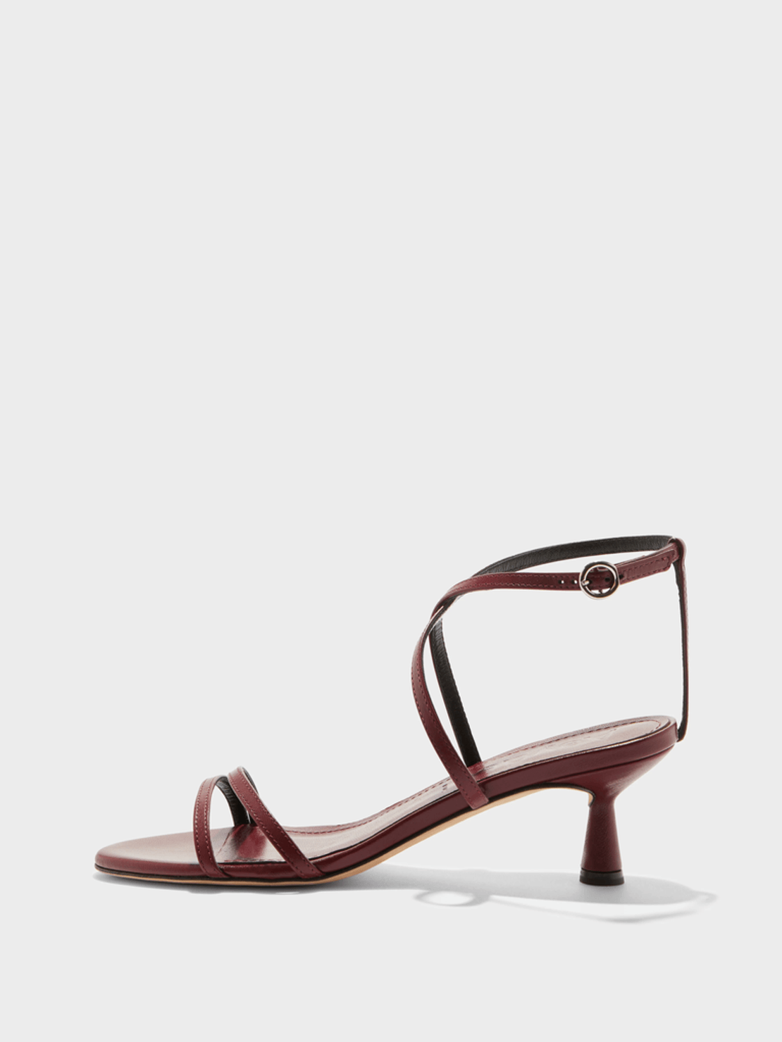 Aeyde Maeve Leather Stiletto Sandals
