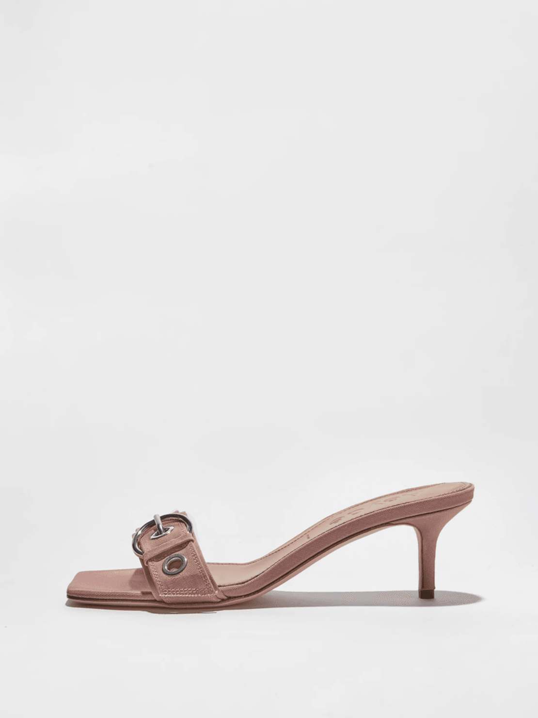 Aeyde Ilvy Eyelet Grosgrain Mules