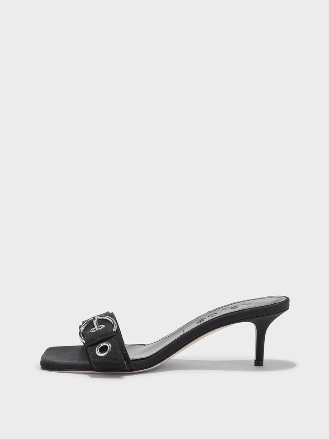 Aeyde Ilvy Eyelet Grosgrain Mules