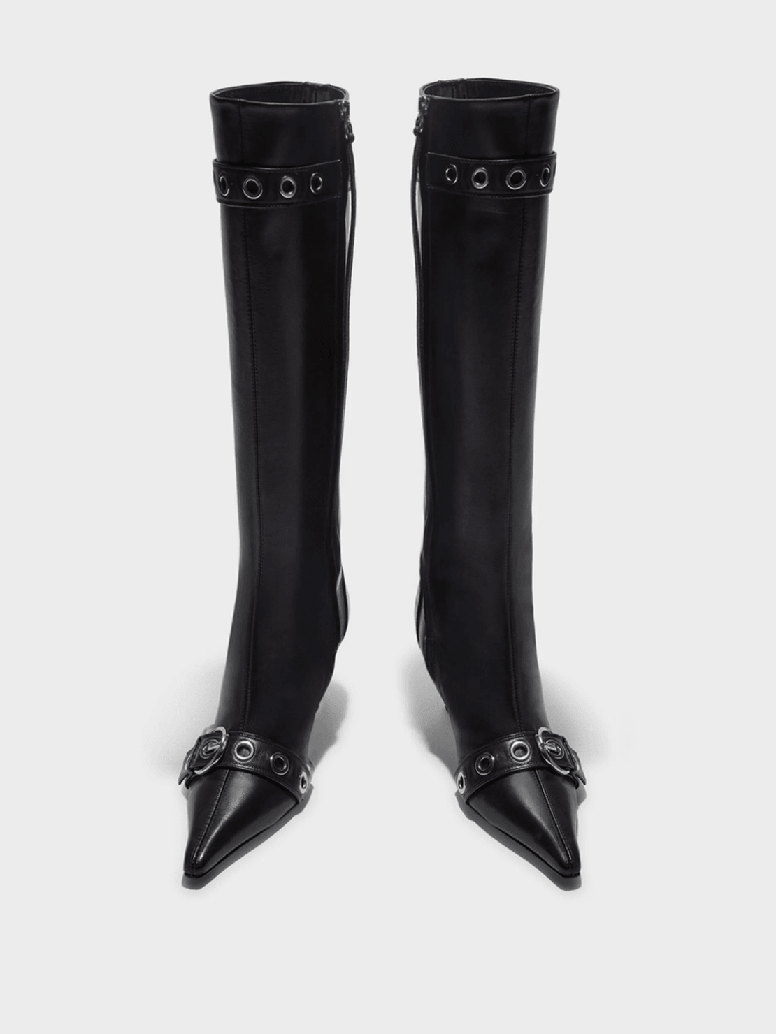 Aeyde Vivian Eyelet High Boots