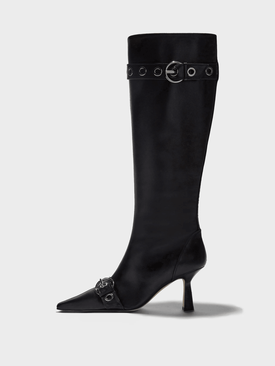 Aeyde Vivian Eyelet High Boots