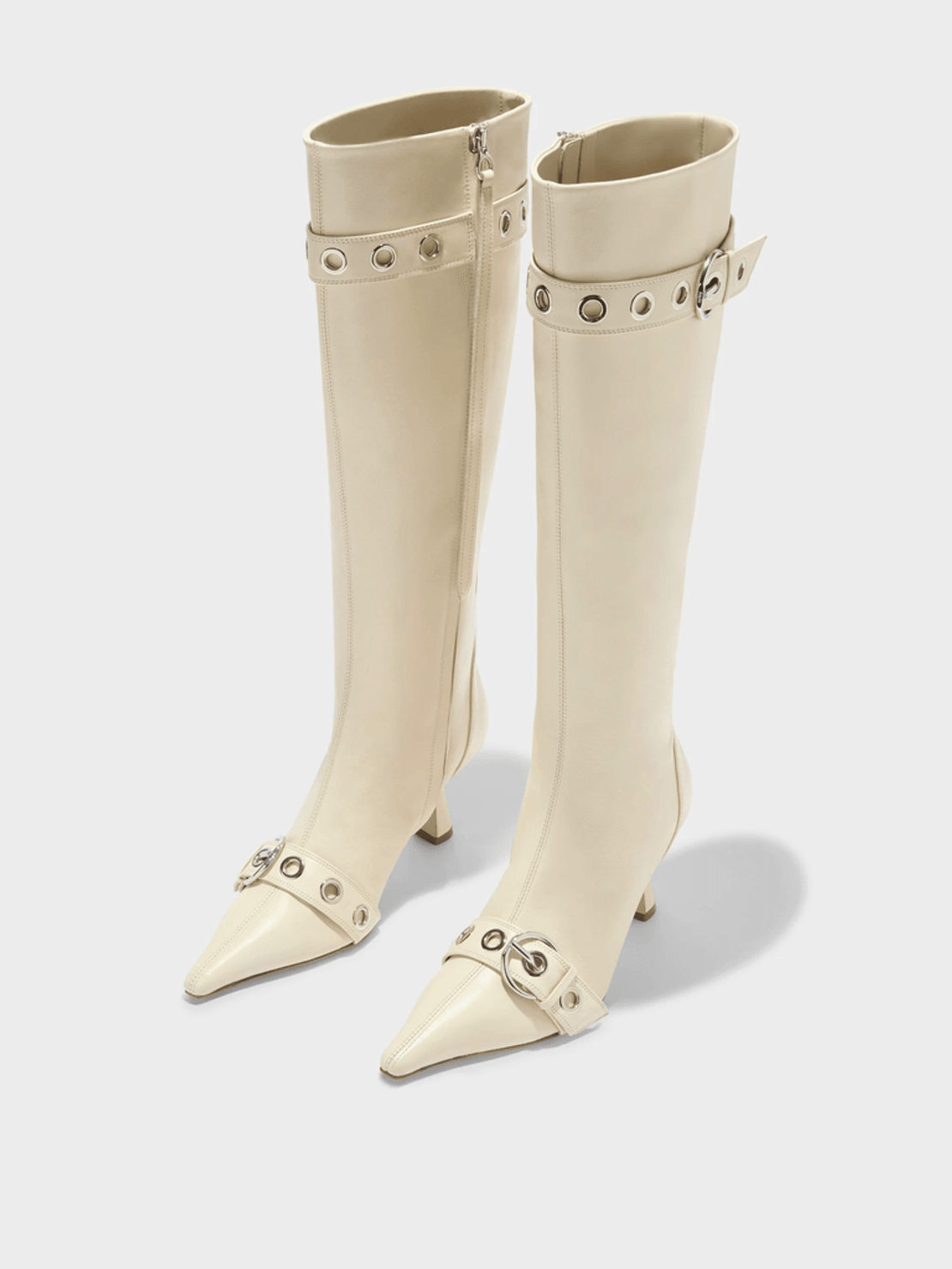 Aeyde Vivian Eyelet High Boots