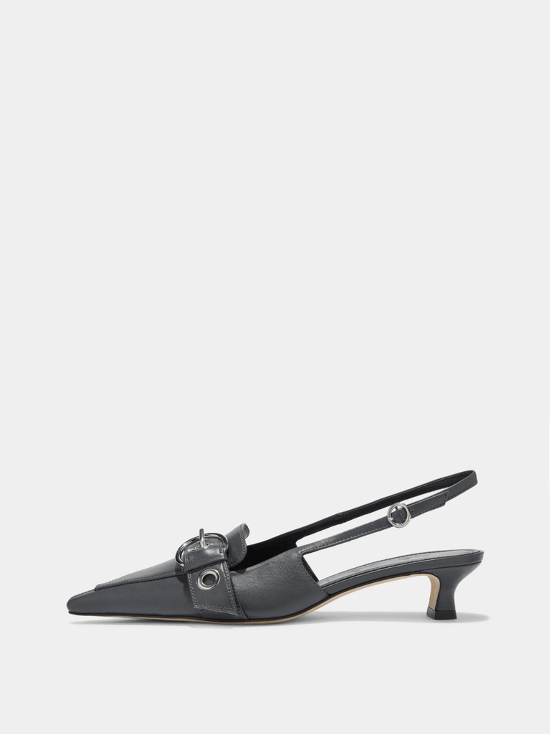 Aeyde Davina Eyelet Slingback Pumps