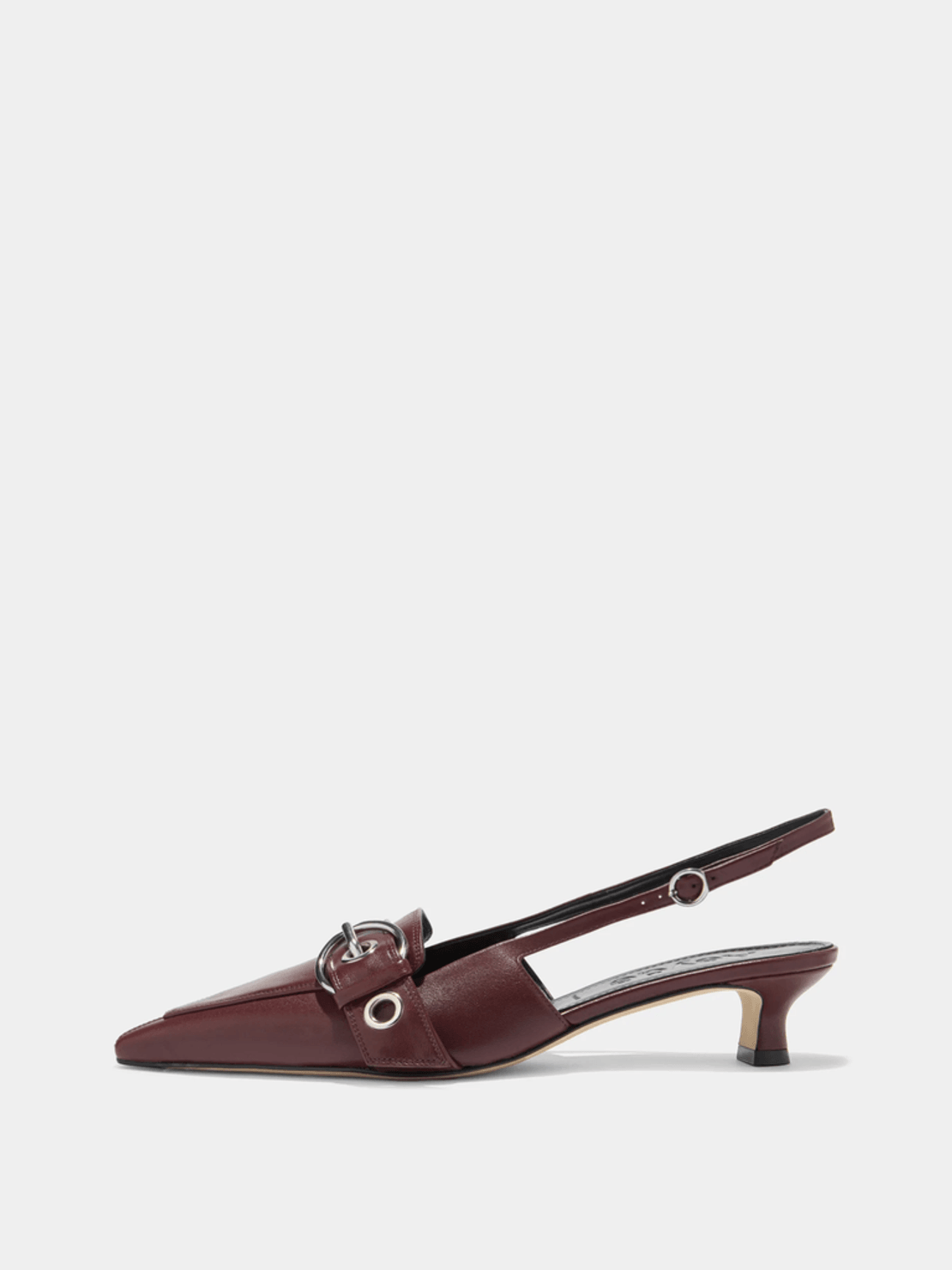 Aeyde Davina Eyelet Slingback Pumps