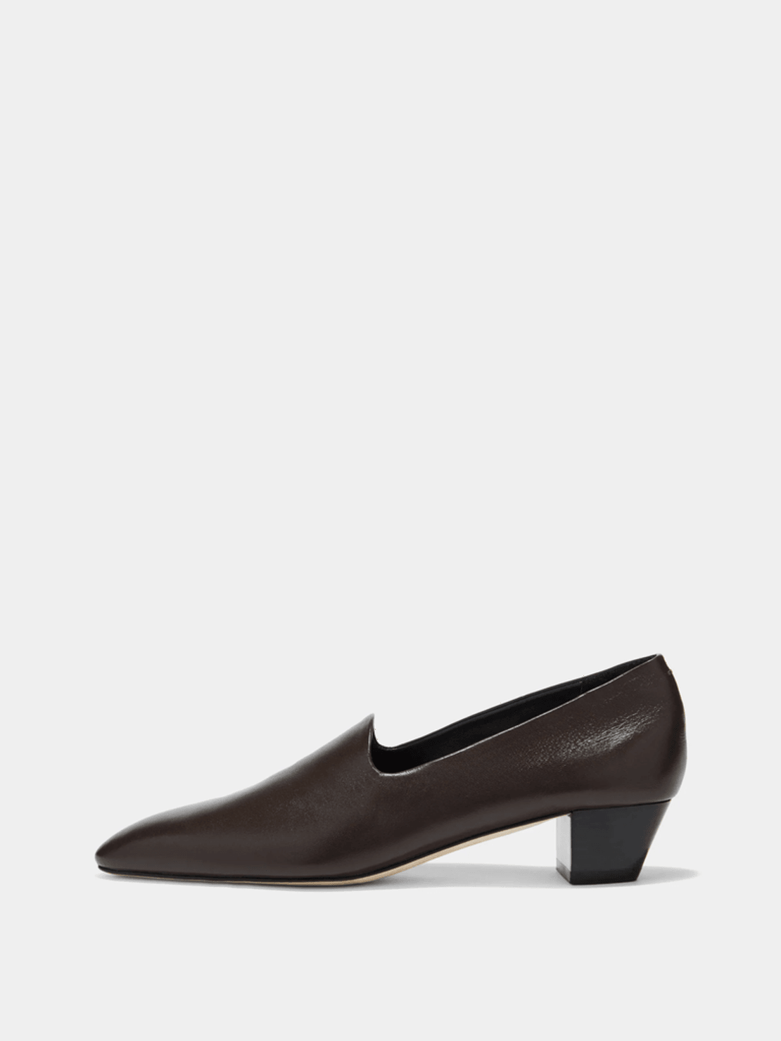 Aeyde Gabby Almond-Toe Loafers