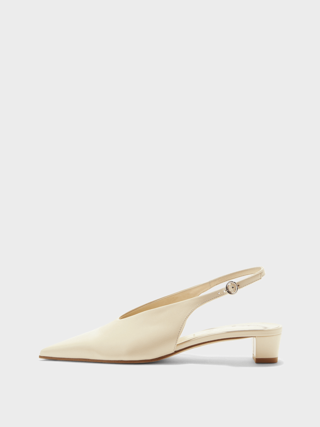 Aeyde Oti Leather Slingback Pumps