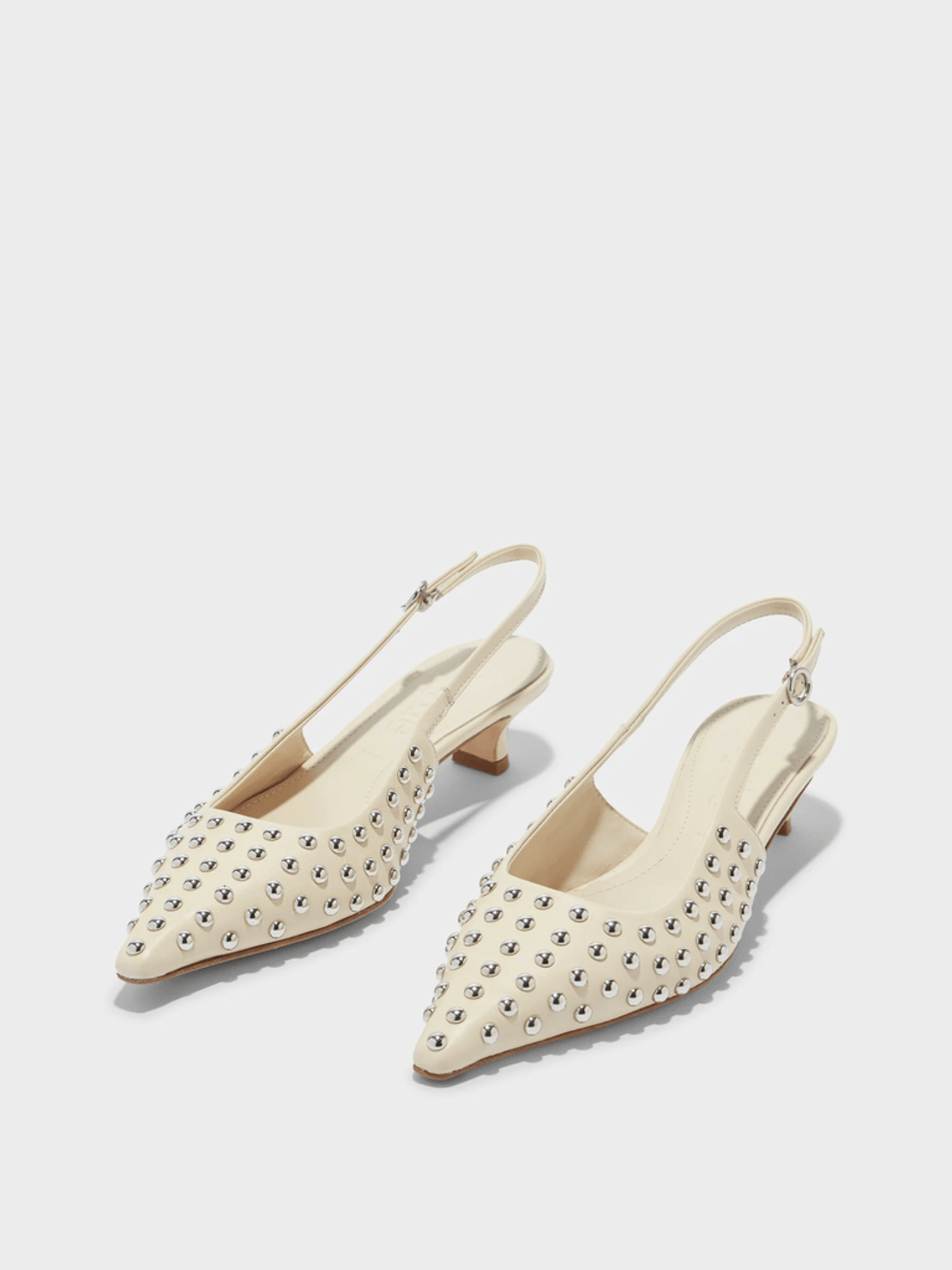 Aeyde Catrina Studded Slingback Pumps