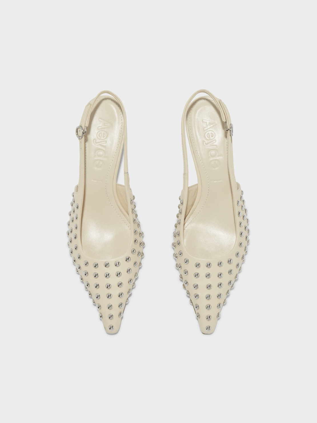 Aeyde Catrina Studded Slingback Pumps