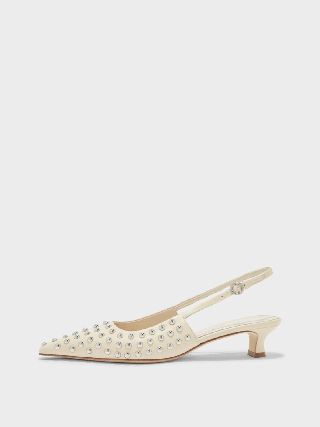 Aeyde Catrina Studded Slingback Pumps