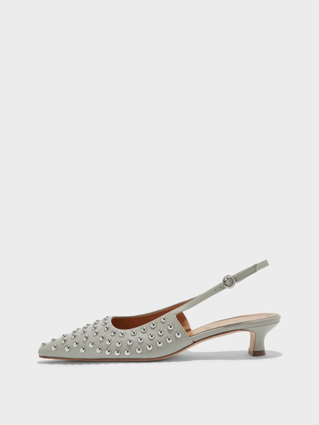 Aeyde Catrina Studded Slingback Pumps