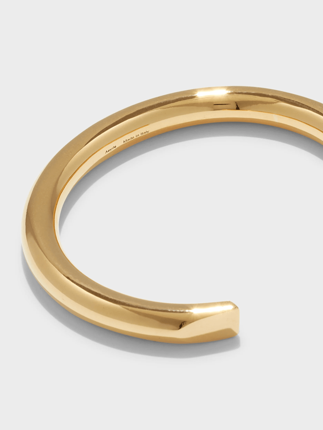 Aeyde Dorian 18kt Gold-Plated Cuff Bracelet