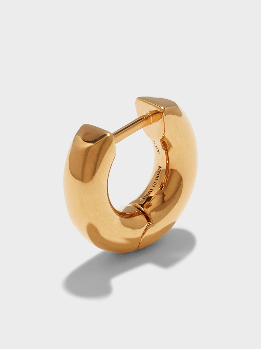 Aeyde Alaya Small 18kt Gold-Plated Hoop Earrings