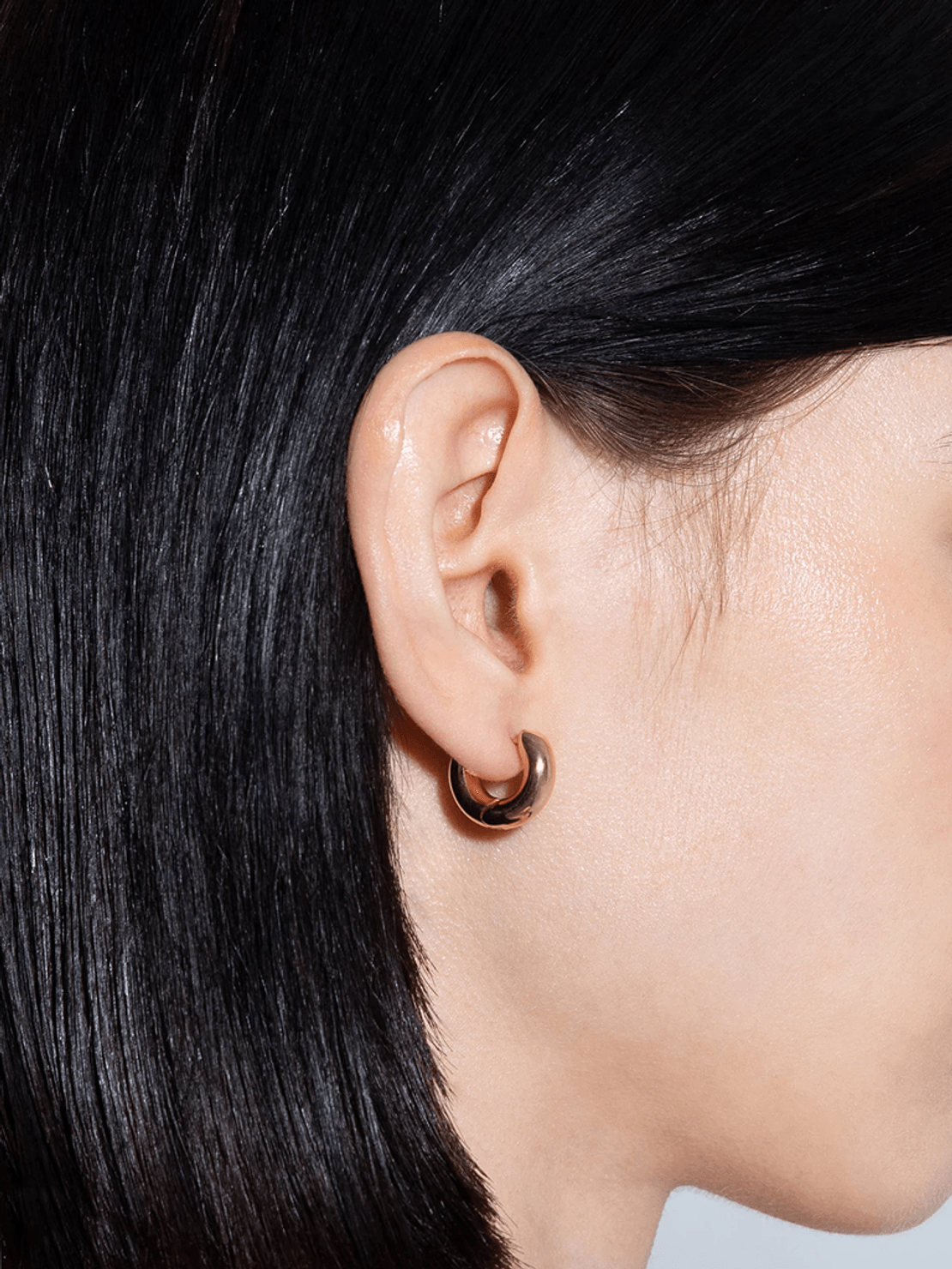 Aeyde Alaya Small 18kt Gold-Plated Hoop Earrings