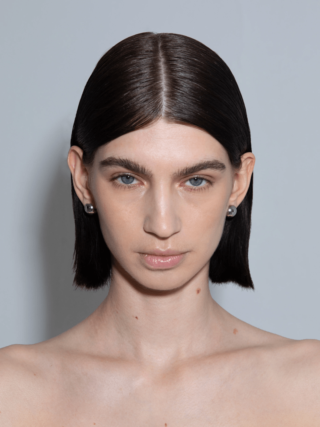 Aeyde Alice Small Palladium-Plated Earrings