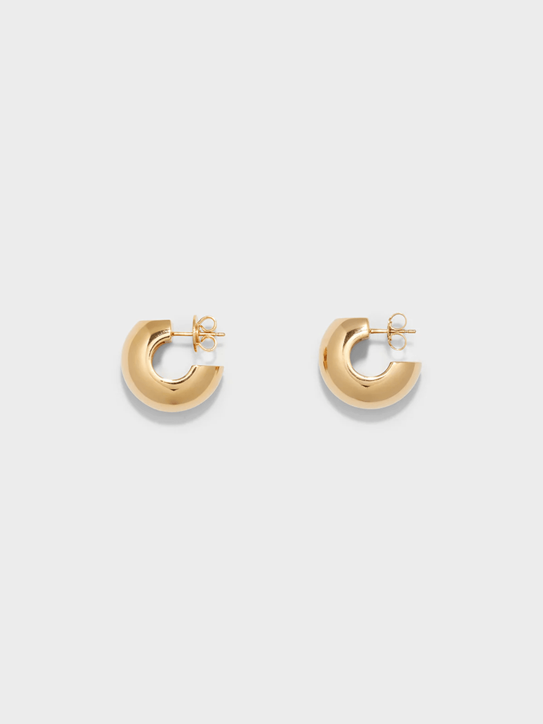 Aeyde Alma Medium 18kt Gold-Plated Earrings